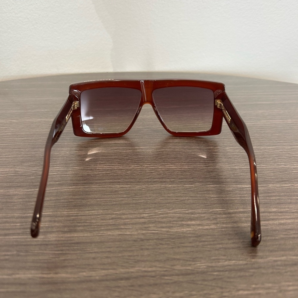 Marc Jacobs Gradient Brown Square Women’s Sunglasses - Picture 4 of 9